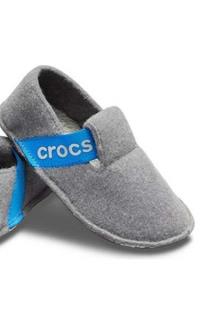 CROCS - CLASSIC SLIPPER K - CHARCOAL