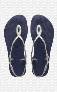 HAVAIANAS - LUNA NAVY-SILVER F17