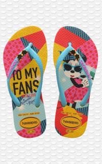 HAVAIANAS - KIDS DISNEY COOL - GOLD YELLOW I25