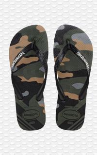 HAVAIANAS - TOP CAMU GREEN OLIVE M19 M18